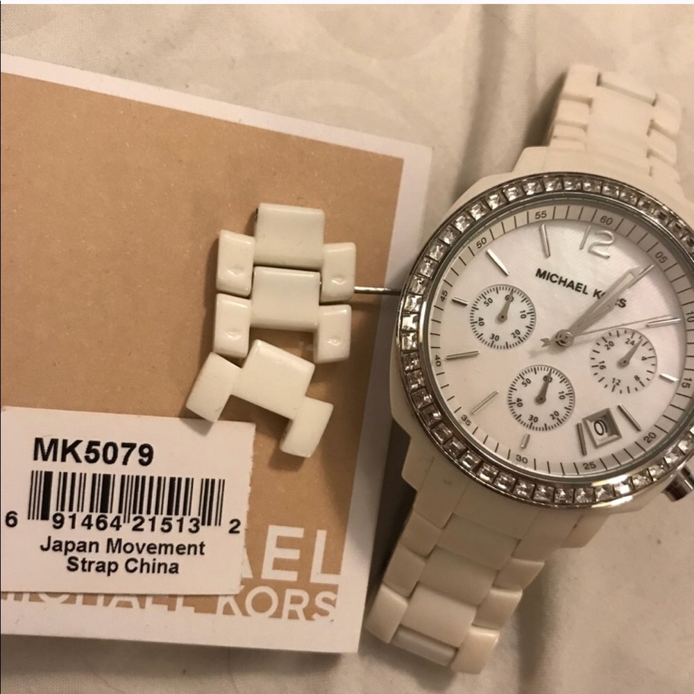 White Michael Kors Watch